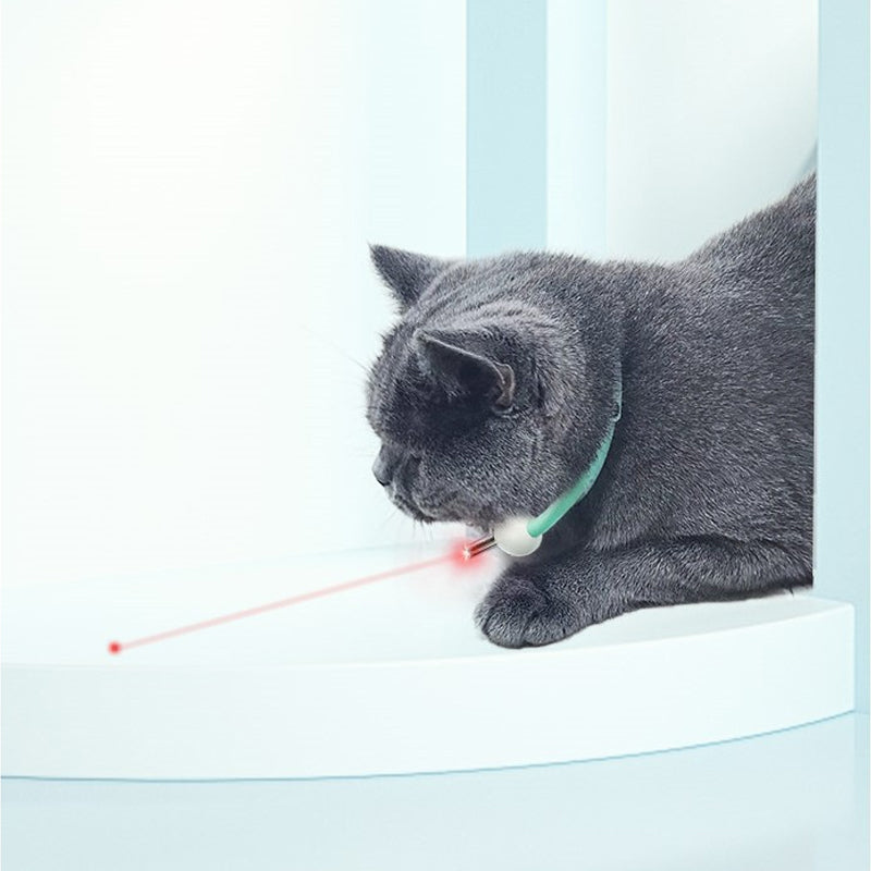 Wearable Laser Cat Collar - Hands-Free Play Toy