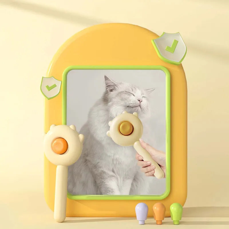 Self-Cleaning Slicker Brush for Dogs & Cats