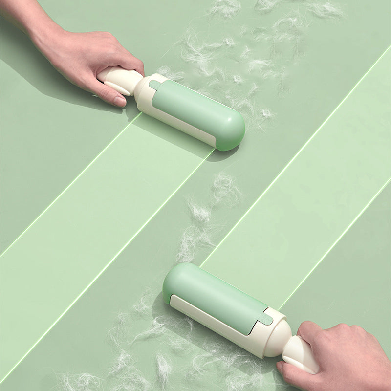 Reusable Pet Hair Remover Roller - Self-Cleaning, No Refills