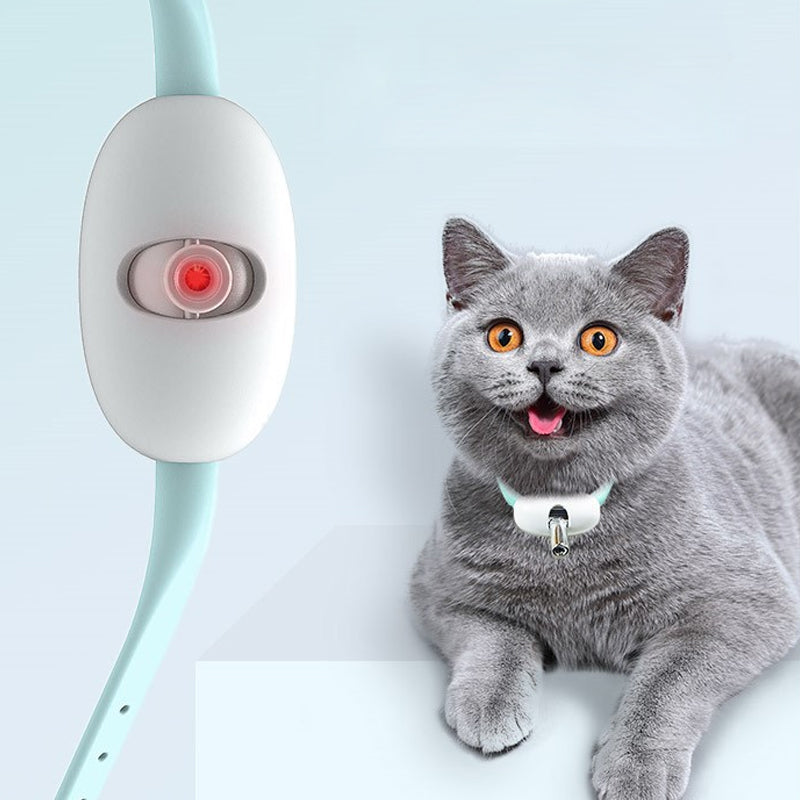 Wearable Laser Cat Collar - Hands-Free Play Toy