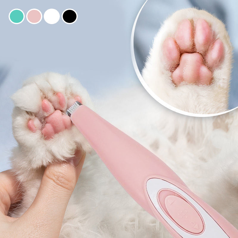 Cordless Pet Paw Trimmer for Quiet, Mess-Free Grooming