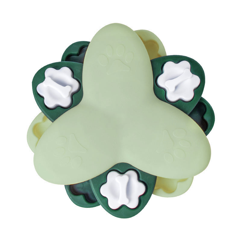 Spinning Puzzle Slow Feeder Bowl for Dogs