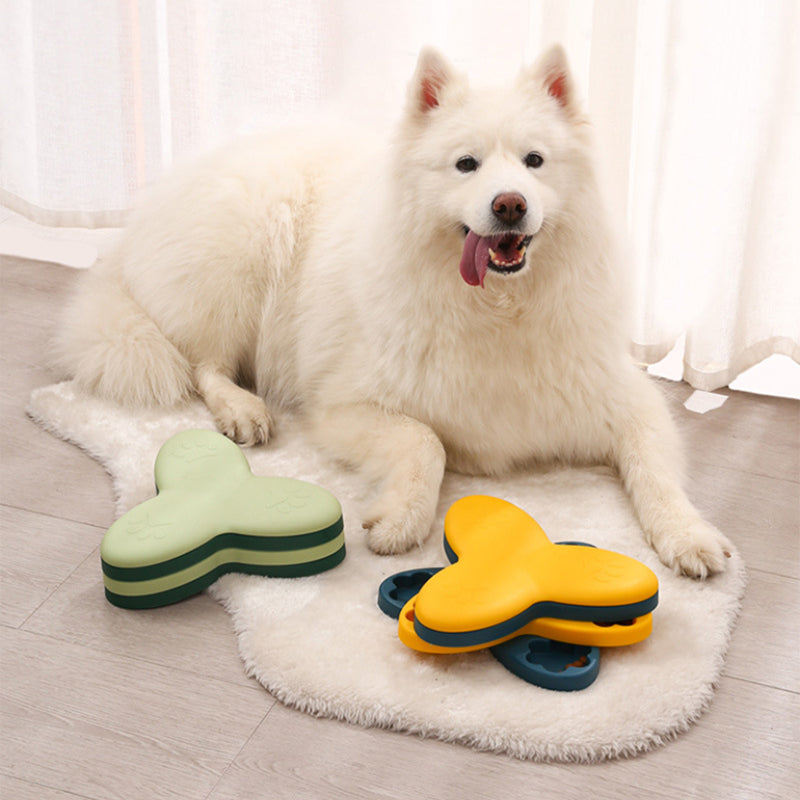 Spinning Puzzle Slow Feeder Bowl for Dogs