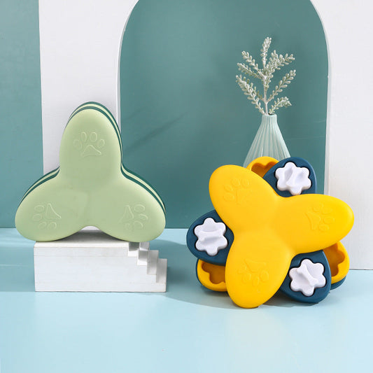 Spinning Puzzle Slow Feeder Bowl for Dogs