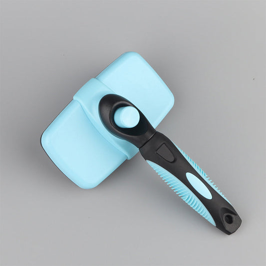Self-Cleaning Slicker Brush for Shedding Dogs & Cats