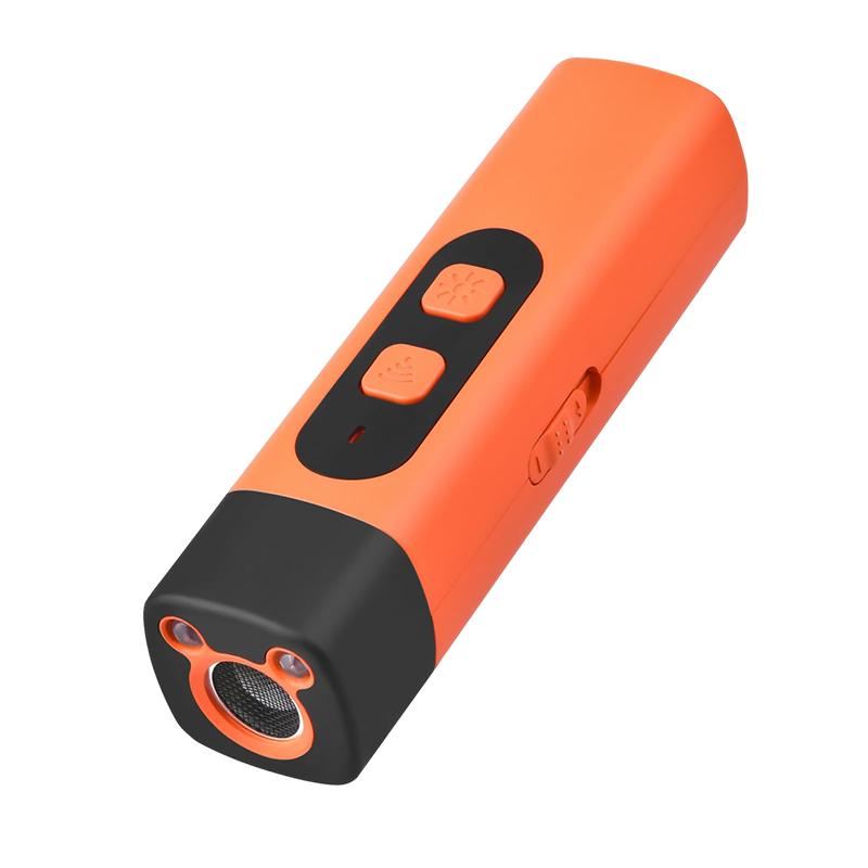 Rechargeable Ultrasonic Dog Bark Deterrent with Flashlight