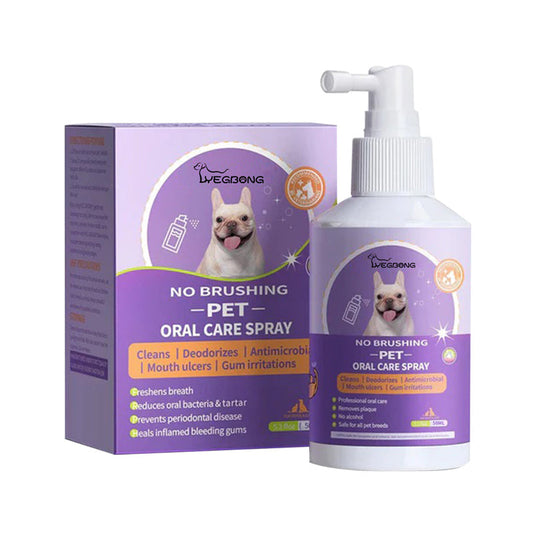 No-Brush Dental Spray for Dogs & Cats - Fresh Breath