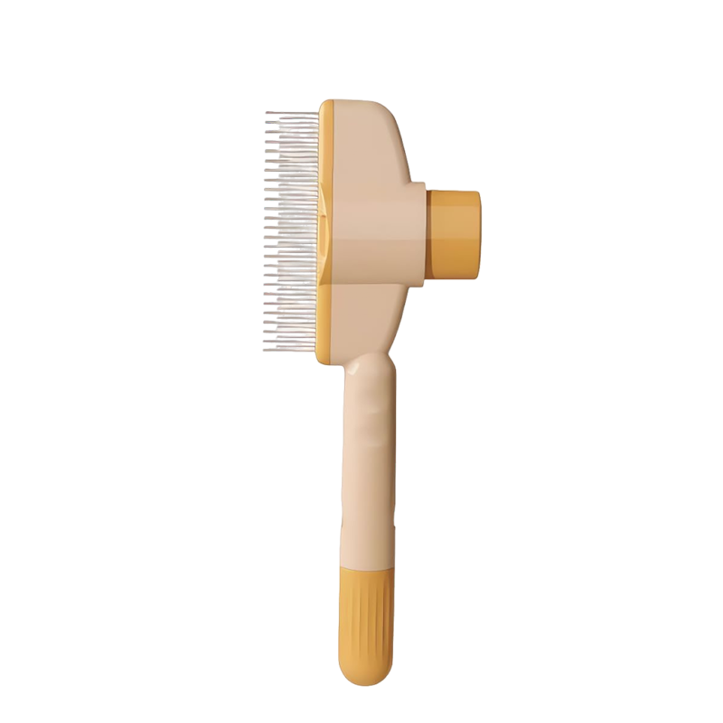 Self-Cleaning Slicker Brush for Shedding Cats & Dogs