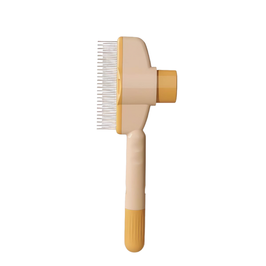 Self-Cleaning Slicker Brush for Shedding Cats & Dogs