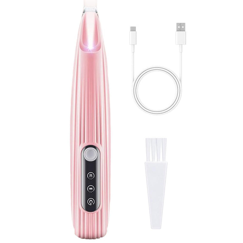 Quiet Paw Trimmer with LED Light for Dogs & Cats