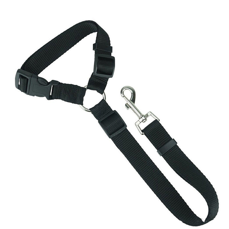 Adjustable Dog Car Seatbelt Headrest Restraint