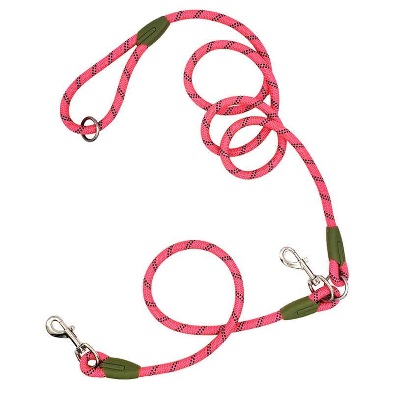 Hands-Free Reflective Rope Dog Leash for Walking & Running