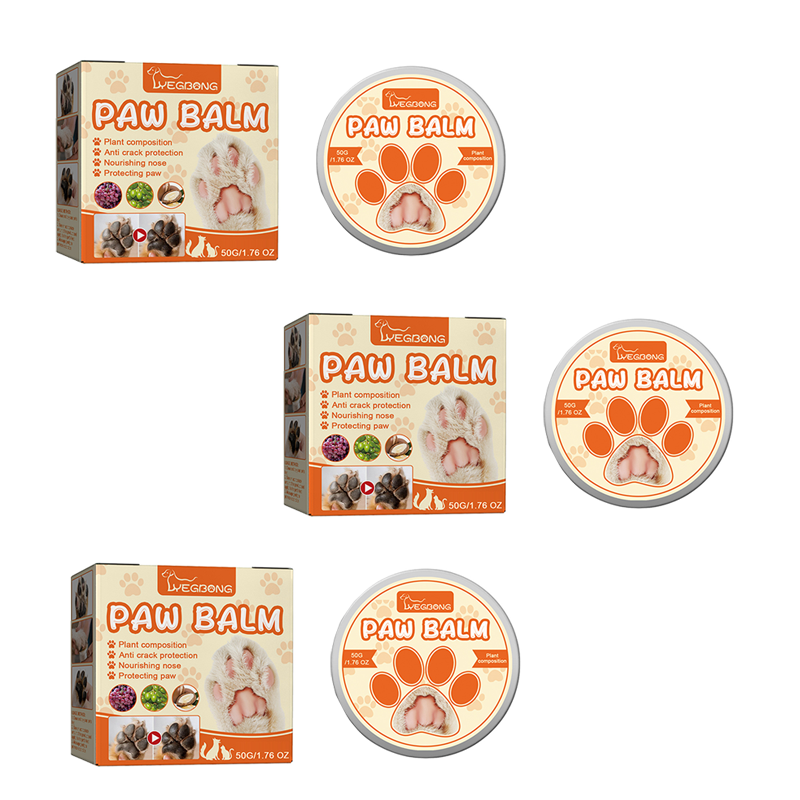 Soothing Paw Balm for Dry Cracked Pet Paws & Nose