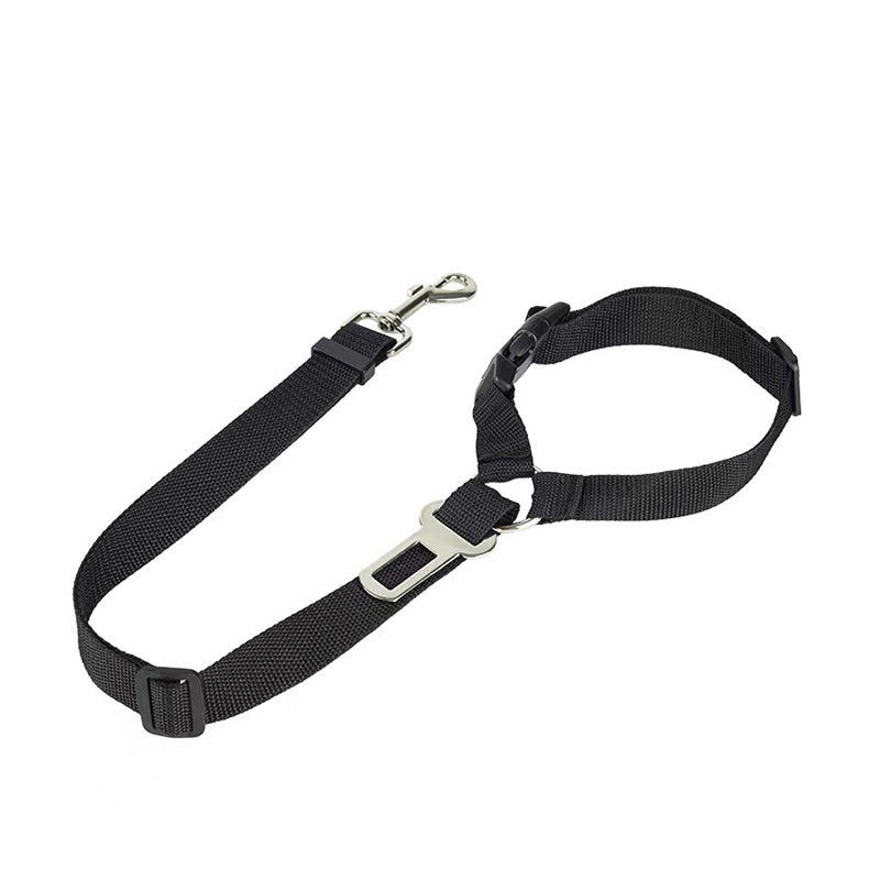 Adjustable Dog Car Seatbelt Headrest Restraint