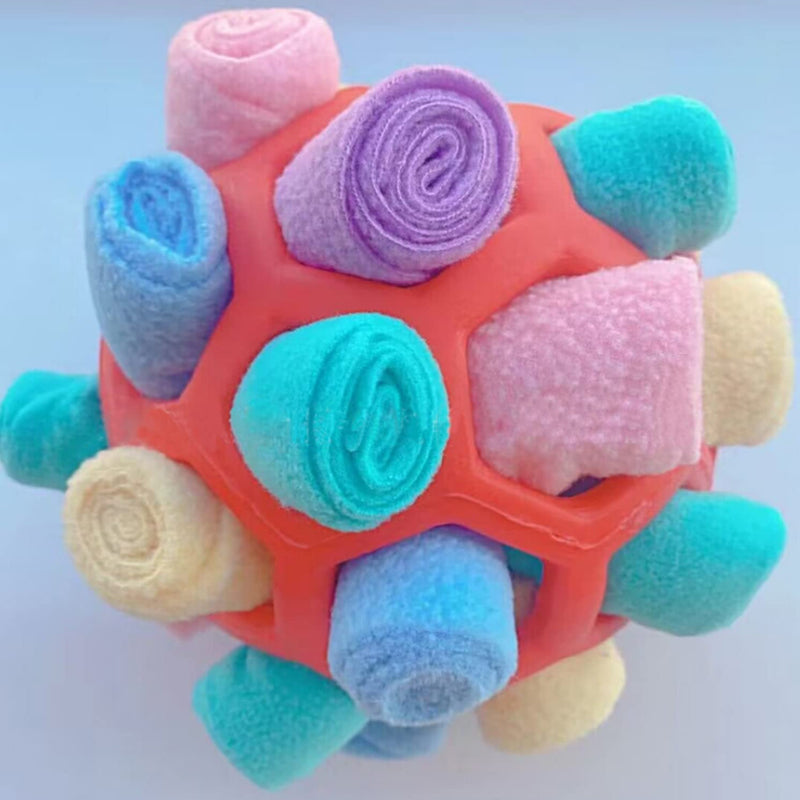 Snuffle Ball Slow Feeder & Foraging Toy for Dogs