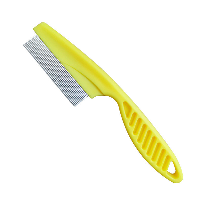 Stainless Steel Flea & Dander Comb for Cats and Dogs