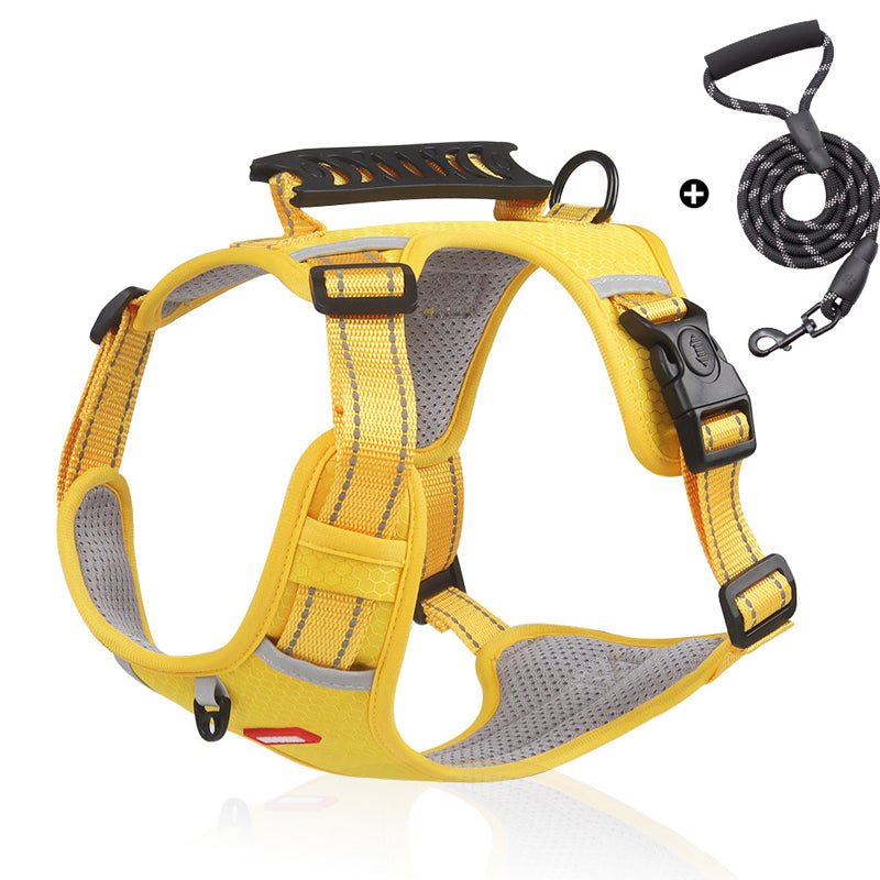 No-Pull Reflective Dog Harness & Leash Set