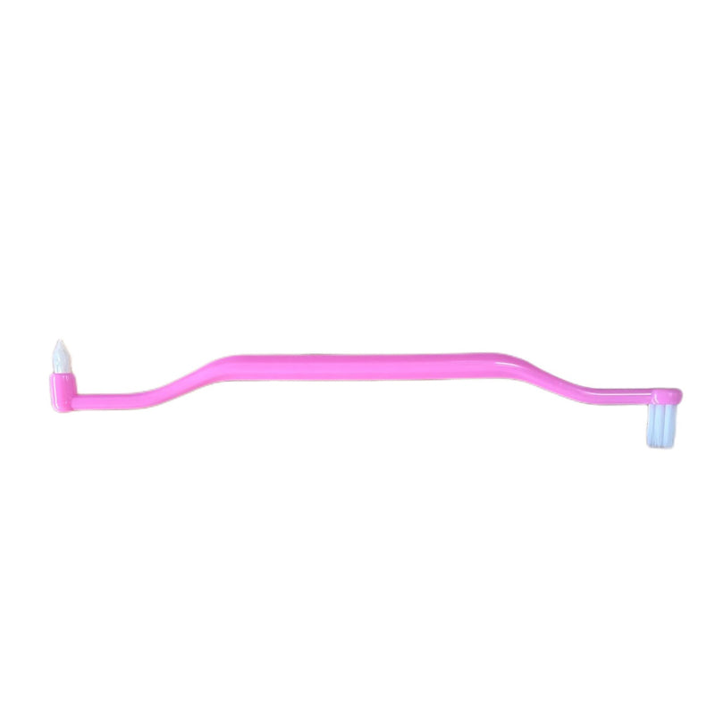 Dual-Sided Pet Toothbrush for Cats & Small Dogs