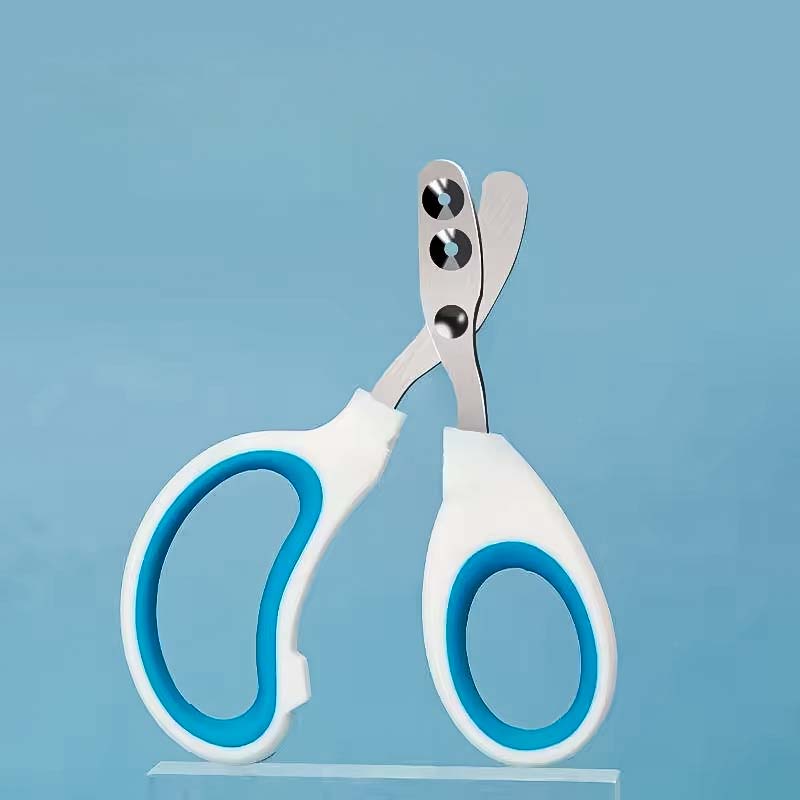 Double-Hole Pet Nail Clipper for Cats & Small Dogs