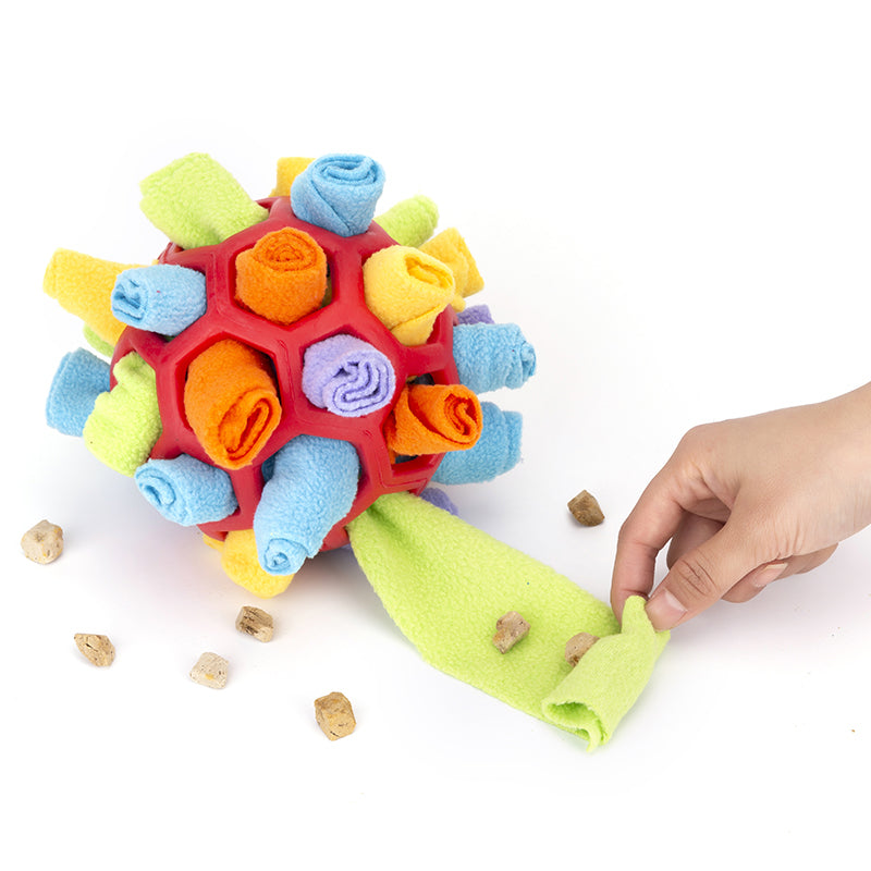 Snuffle Ball Slow Feeder & Foraging Toy for Dogs